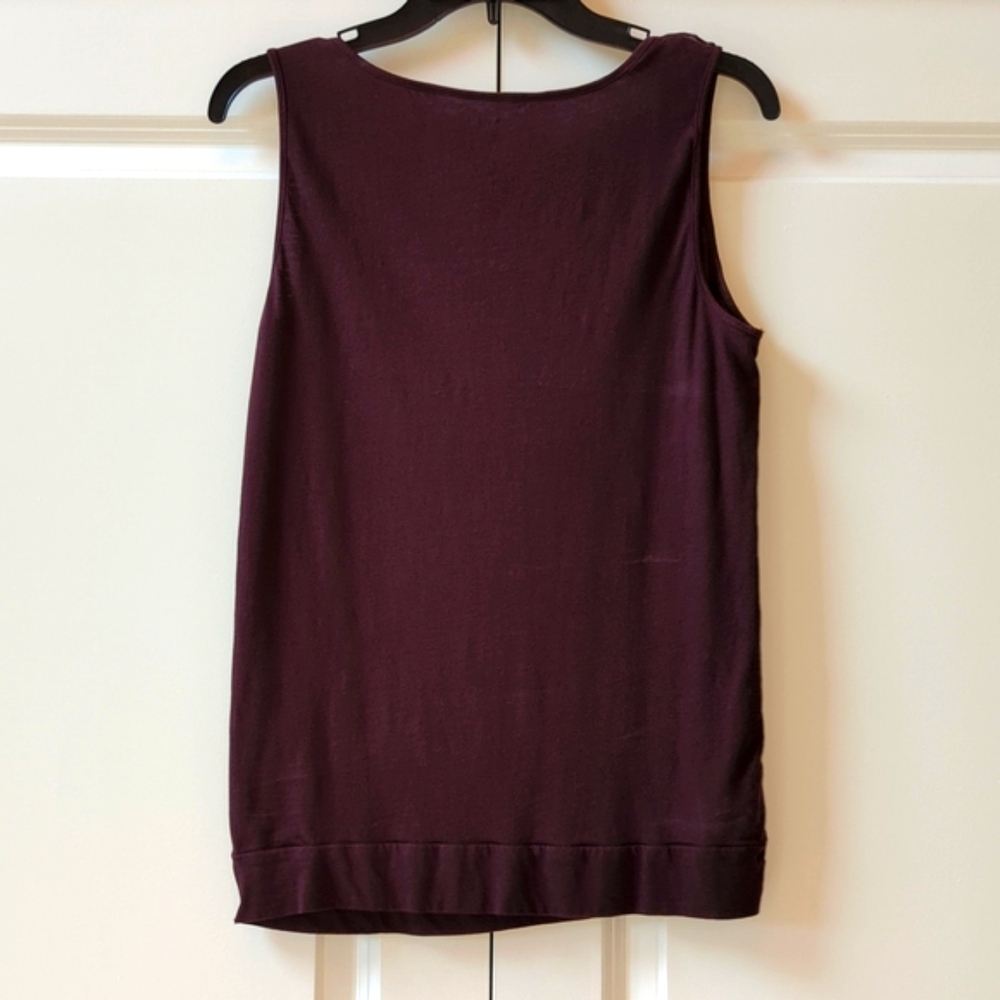 LOFT Textured Ruffle Top - Picture 5 of 5